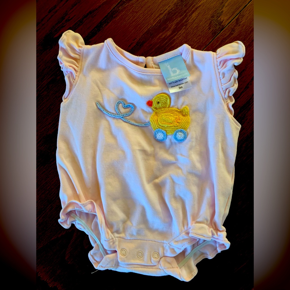 Bella Bliss Duck Embroidered Bubble